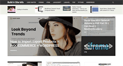 Desktop Screenshot of buildasite.info